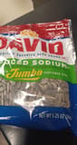 David Reduced Sodium Salted & Roasted Jumbo Sunflower Seeds
