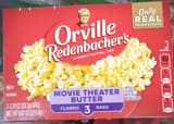 Orville Redenbacher's Movie Theater Butter Gourmet Popping Corn