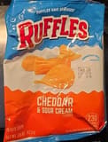 Ruffles Cheddar & Sour Cream Flavored