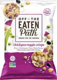 Off the Eaten Path Chickpea Veggie Crisps Made With Real Purple Sweet Potatoes