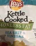 Lay's Kettle Cooked Sea Salt & Vinegar Flavored