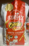 Cheetos White Cheddar Crunchy Cheese Flavored Snacks, White Cheddar