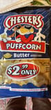 Chester's PUFFCORN Butter