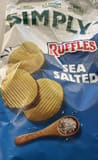 Ruffles Simply With Sea Salt