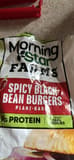Morningstar Farms Spicy Black Bean Burgers