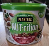 Planters Heart Healthy Mix - Peanuts, Almonds, Pistachios, Pecans, Walnuts, Hazelnuts