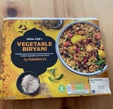 Sainsbury's Vegetable biryani
