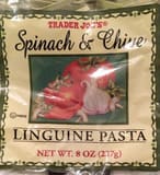 Trader Joe's Spinach & Chive Linguine Pasta