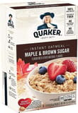 Pepsico Maple & Brown Sugar Instant Oatmeal