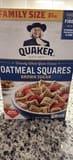 Quaker Oatmeal Squares Brown Sugar