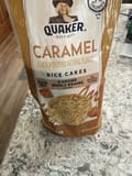 Quaker Caramel rice cakes