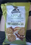 Quaker Apple Cinnamon Rice Crisps