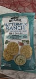 Quaker Buttermilk Ranch Classic Flavor Non-GMO Rice Crisps