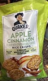 Quaker Apple Cinnamon Rice Crisps