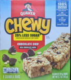Quaker Chewy Granola Bars, Chocolate Chip