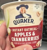 Quaker Instant Oatmeal Apples & Cranberries
