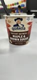 Quaker Instant Oatmeal Maple & Brown Sugar