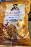 Quaker Caramel rice crisps