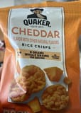 Quaker Cheddar Flavor with Other Natural Flavors Rice Crisps