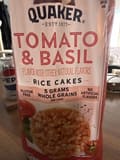Quaker Tomato & Basil Rice Cakes
