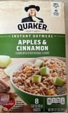 Quaker Instant Oatmeal Apples & Cinnamon