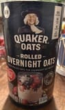 Quaker Oats Rolled Overnight Oats