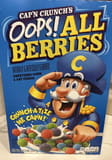 Cap'n Crunch's Oops! All Berries Sweetened Corn & Oat Cereal