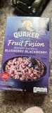 Quaker Immunity Instant Oatmeal Blueberry Blackberry