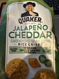 Quaker Jalapeño Cheddar Rice Crisps
