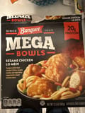 Banquet Mega Bowls, Sesame Chicken Lo Mein