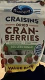 Ocean Spray Craisins Dried Cranberries