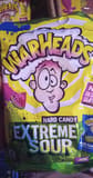 Warheads Extreme sour hard candy