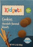 Kidgets Cookies chocolate flavored biscuits