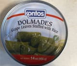 Kontos Grape leaves stuffed with rice