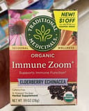 Traditional Medicinals Immune Zoom Elderberry Echinacea