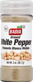 Badia Ground White Pepper