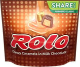The Hershey Company Rolo chewy caramels in milk chocolate