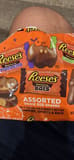 Reese's Assorted Snack Size Shapes Milk Chocolate & Peanut Butter Pumpkins, Ghosts & Bats