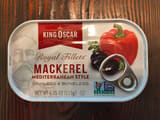 King Oscar Mackerel Mediterranean style