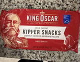 King Oscar Kipper Snacks Lightly Smoked Herring Fillets