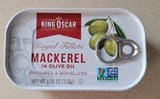 King Oscar Royal Fillets Mackerel in Olive Oil