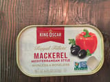 King Oscar Royal Fillets Mackerel Mediterranean Style