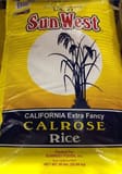 SunWest California extra fancy calrose rice