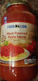 Food Lion Meat Flavored Pasta Sauce