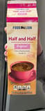 Food Lion Half & Half Milk And Cream