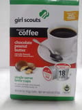 Girl Scouts Chocolate Peanut Butter Single Brew Coffee Cups (K Cup)