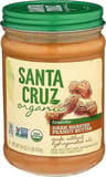 Santa Cruz Organics crunchy dark roasted peanut butter
