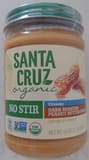 Santa Cruz No Stir - Organic Creamy Dark Roasted Peanut Butter Spread