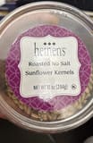 Heinen's Roasted no salt, sunflower kernels