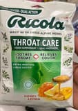 Ricola Honey Lemon Dual Action Drops